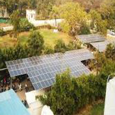 Solar park in the village bhatpur of Vadodara